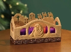 Bethlehem Advent Candleholder: Abbey Press