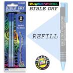 Bible Dry Highlighter Refills (2) Blue Carded: G T Luscombe