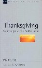 Thanksgiving: An Investigation of a Pauline Theme: David Pao & D. Carson